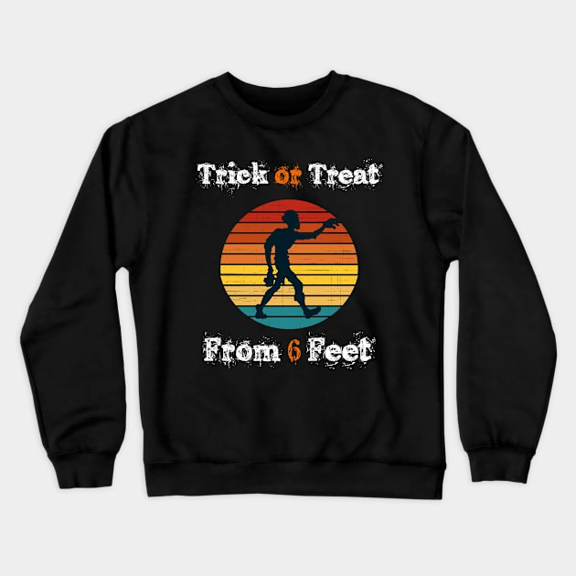 Trick or Treat Crewneck Sweatshirt by Boo Face Designs